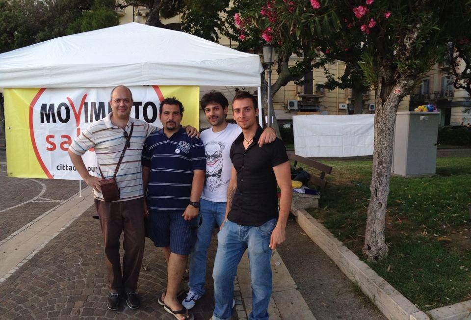 attivisti movimento 5 stelle salerno