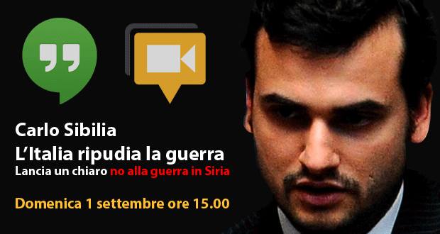 carlo sibilia guerra siria