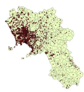 Mappa Arpac siti inquinati