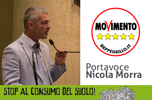 nicola-morra-movimento-5-stelle-terra-bene-comune-consumo-del-suolo