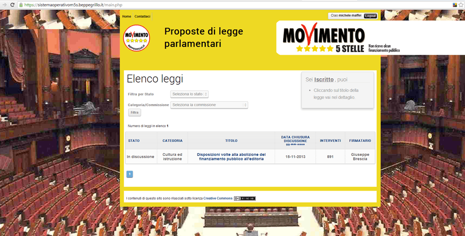 portale-per-la-discussione-delle-proposte-di-legge-movimento-5-stelle