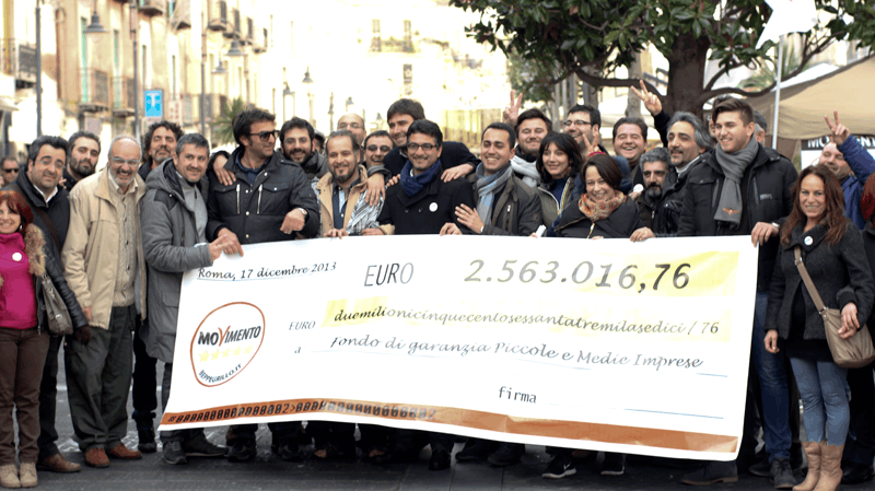 Agropoli Salerno silvia giordano angelo tofalo alessandro di battista andrea cioffi