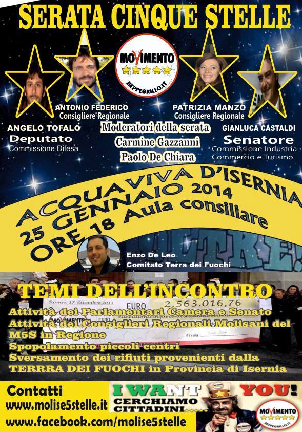 isernia movimento 5 stelle