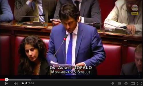 angelo tofalo intervento terrorismo servizi segreti