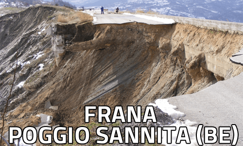Frana Poggio Sannita Benevento