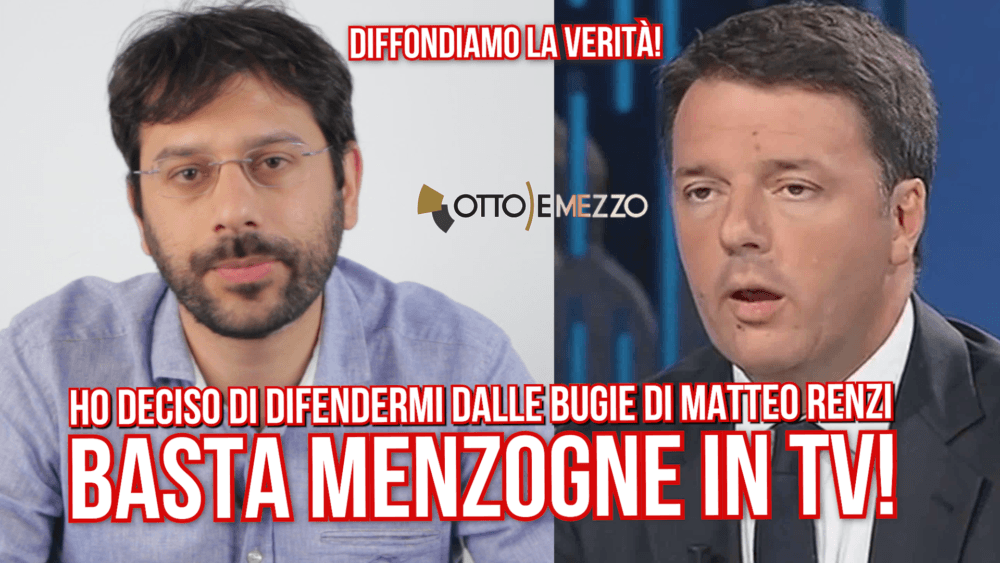 matteo Renzi la7 otto e mezzo denunciato