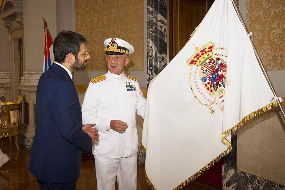 Capo di Stato Maggiore Marina Militare Ammiraglio di Squadra Valter Girardelli