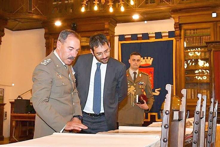 Incontro con il Capo di Stato Maggiore dell’Esercito Italiano Generale Salvatore Farina