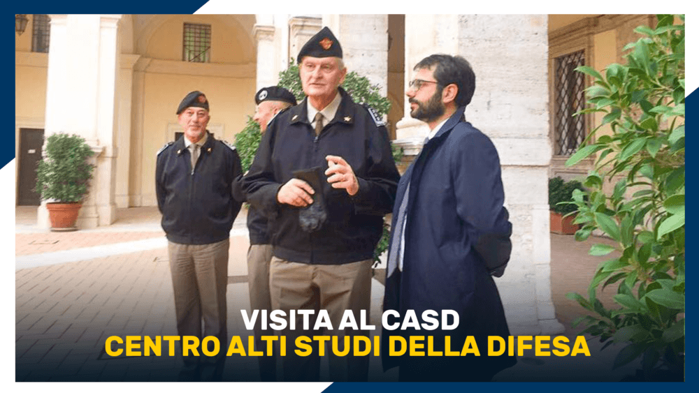 Visita al Centro Alti Studi della Difesa CASD angelo tofalo movimento 5 stelle ministero della divesa sottosegretario di stato 2
