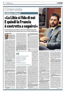Libia USA Russia e Difesa Europea la mia intervista a La Verità