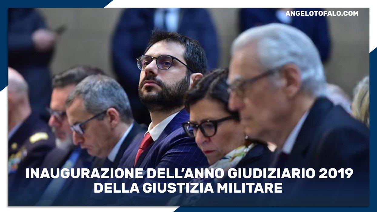 Inaugurazione-dell’Anno-giudiziario-2019-della-Giustizia-Militare-angelo-tofalo-sottosegretario-ministro-difesa-elisabetta-trenta-movimento-5-stelle