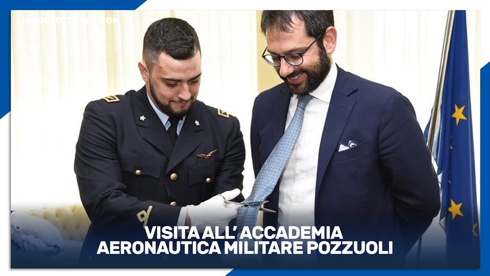 sottosegretario difesa angelo tofalo visita accademia aeronautica militare pozzuoli