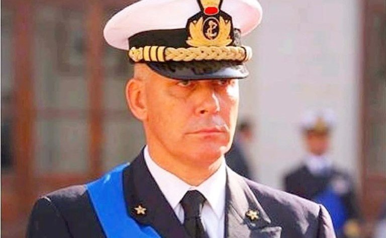 Ammiraglio di Squadra Giuseppe Cavo Dragone, nominato Capo di Stato Maggiore della Marina Militare le congratulazioni del Sottosegretario alla Difesa Angelo Tofalo