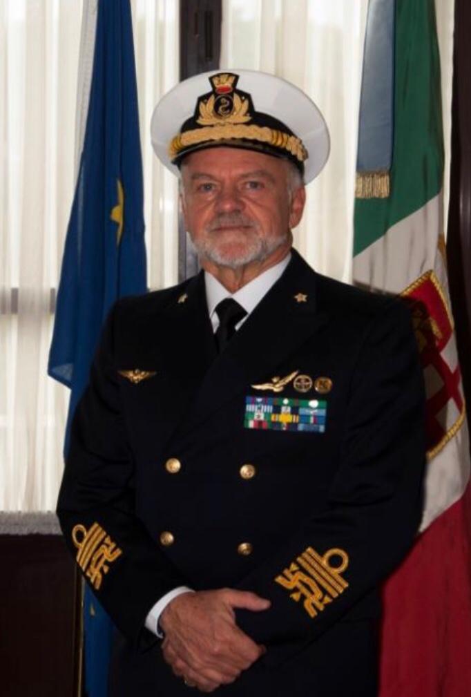 Paolo Treu Comandante in Capo della Squadra Navale