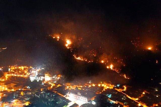 sarno incendio disastro ambientale