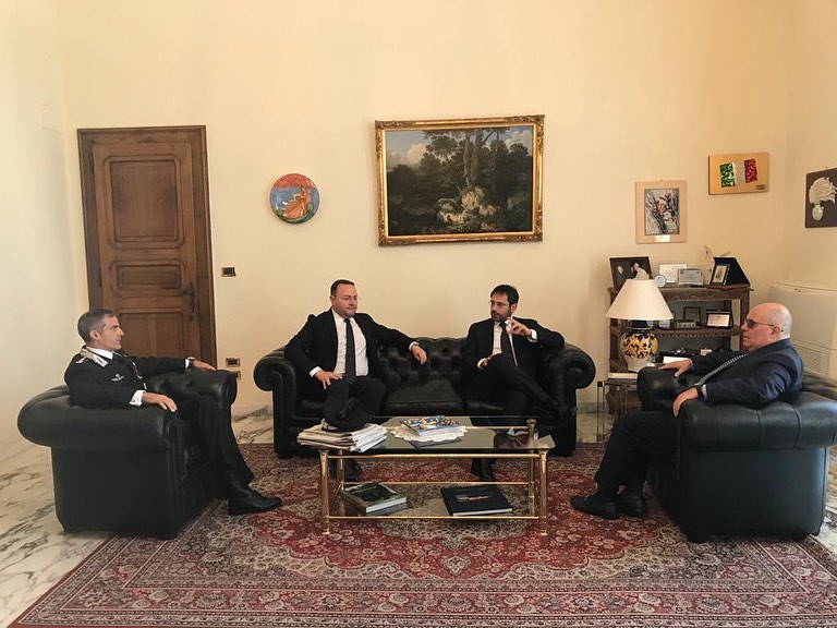 Prefettura di Salerno incontro con il Prefetto Francesco Russo