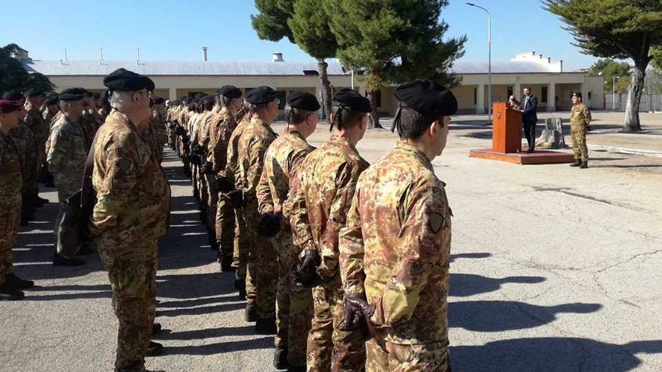 Sottosegretario di Stato alla Difesa Angelo Tofalo in visita alla Brigata Pinerolo