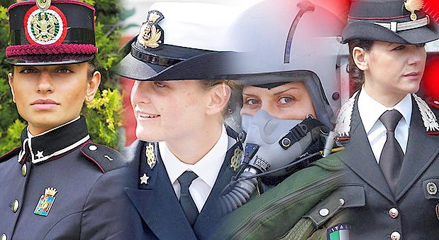 le donne delle Forze armate