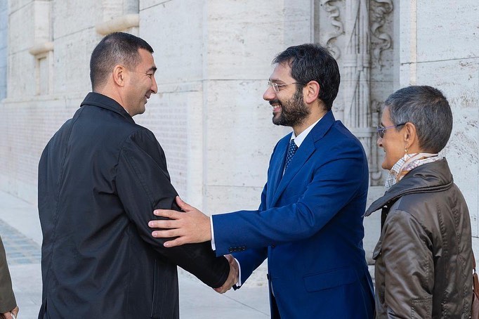 Il Sottosegretario di Stato alla Difesa Angelo Tofalo incontra il Ministro della Difesa del Turkmenista