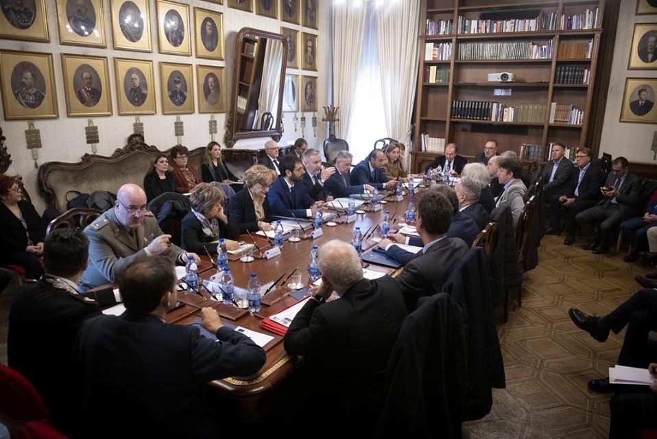 Ministero Difesa Angelo Tofalo Lorenzo Guerini incontrano personale civile difesa