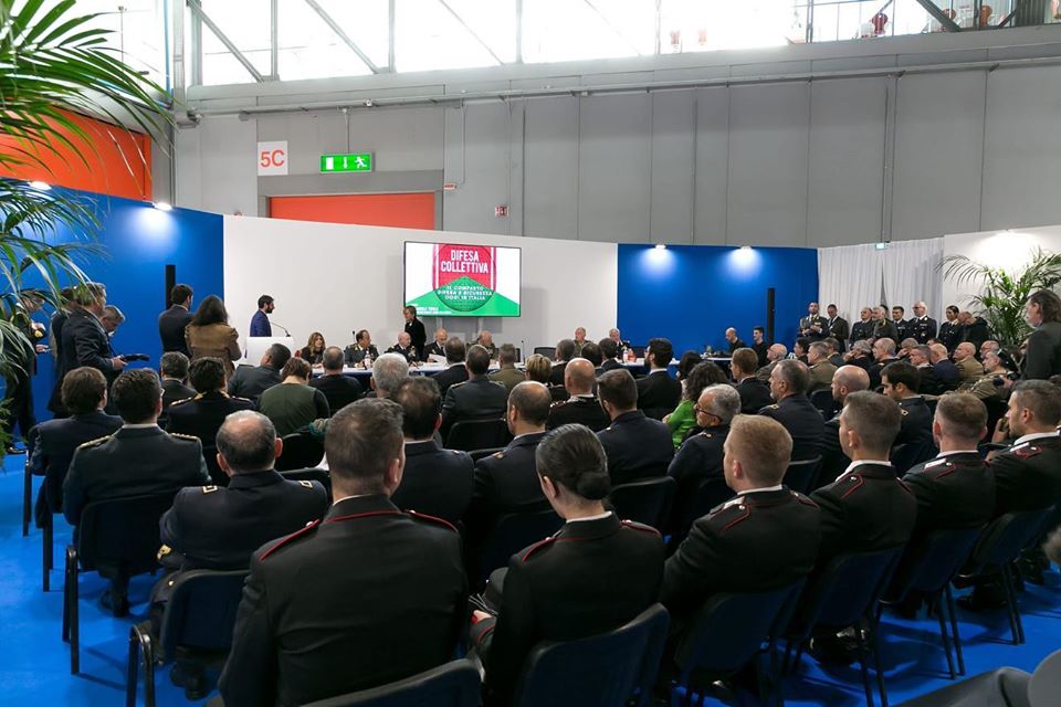 angelo tofalo difesa collettiva sicurezza 2019 fiera milano rho