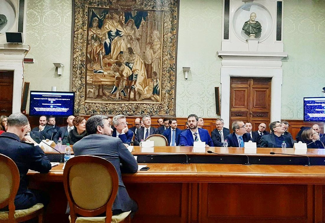 Sottosegretario Ministero Difesa Angelo Tofalo alla 0ttava seduta del Comitato Interministeriale per le politiche relative allo Spazio e alla ricerca spaziale (2)