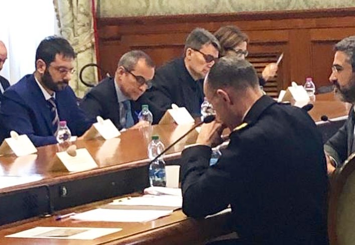 Sottosegretario Ministero Difesa Angelo Tofalo alla 0ttava seduta del Comitato Interministeriale per le politiche relative allo Spazio e alla ricerca spaziale (2)