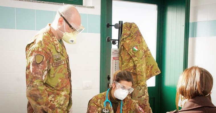 COVID-19 in bozza DL, arruolamento di 120 medici ufficiali e 200 infermieri dell’Esercito Italiano