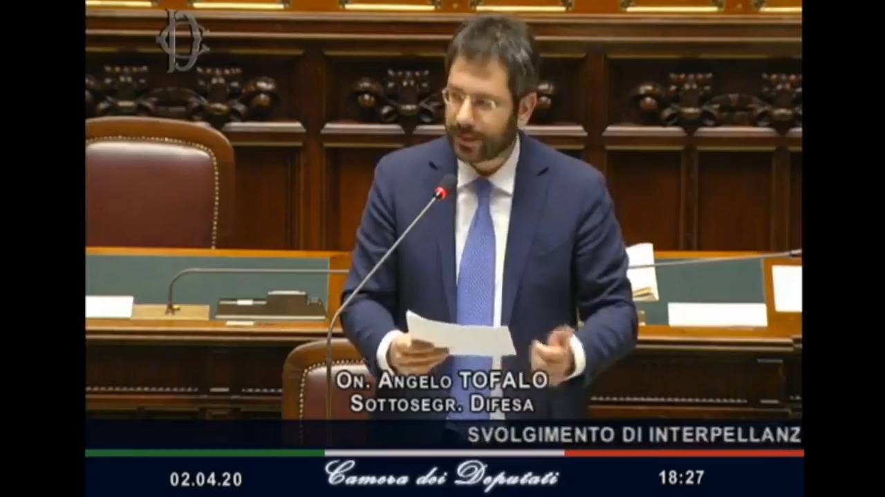 angelo tofalo interpellanza urgente