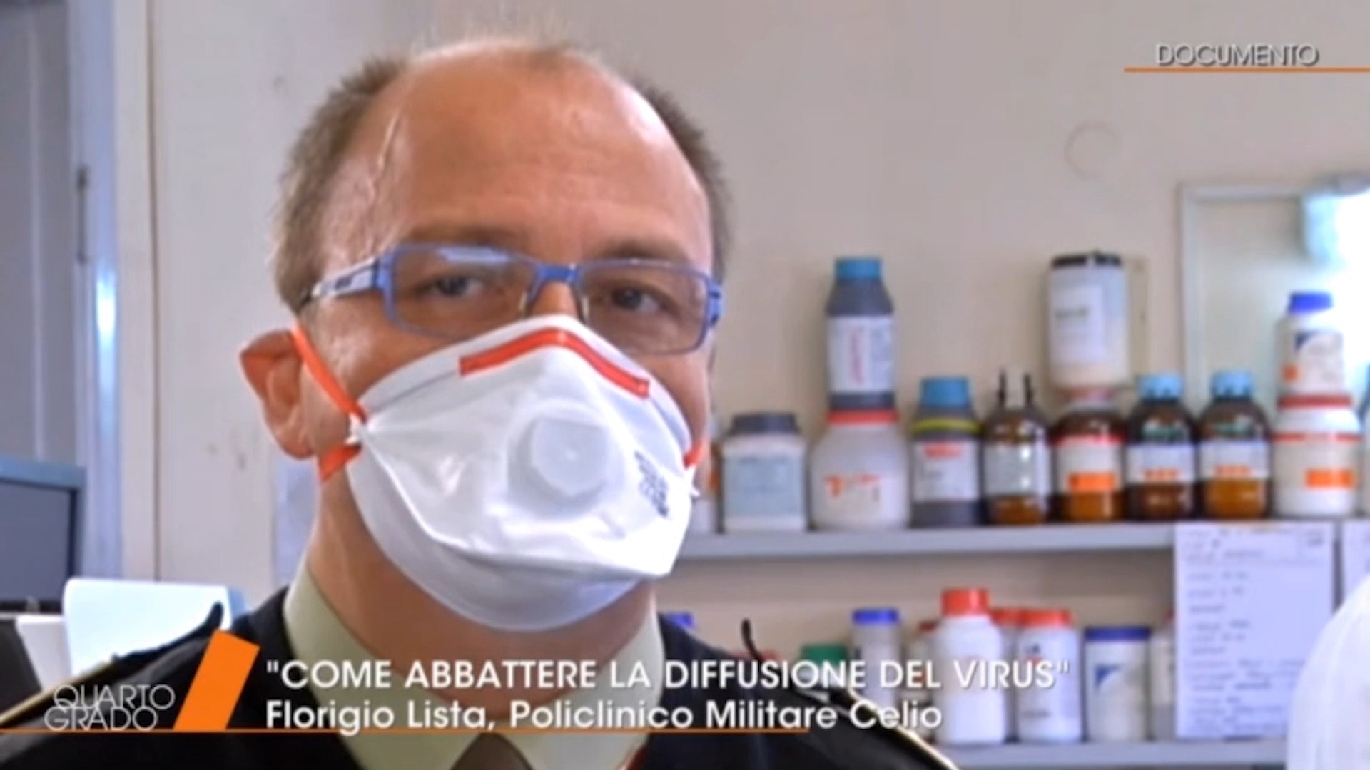 Nei laboratori del Dipartimento Scientifico del Policlinico Militare del Celio