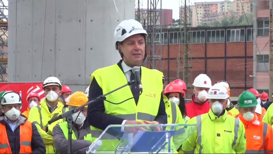 conte ponte genova posa ultima campata