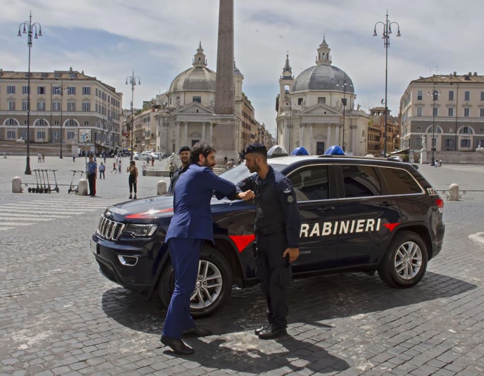 Angelo Tofalo in visita al Comando Legione Carabinieri “Lazio” (4)