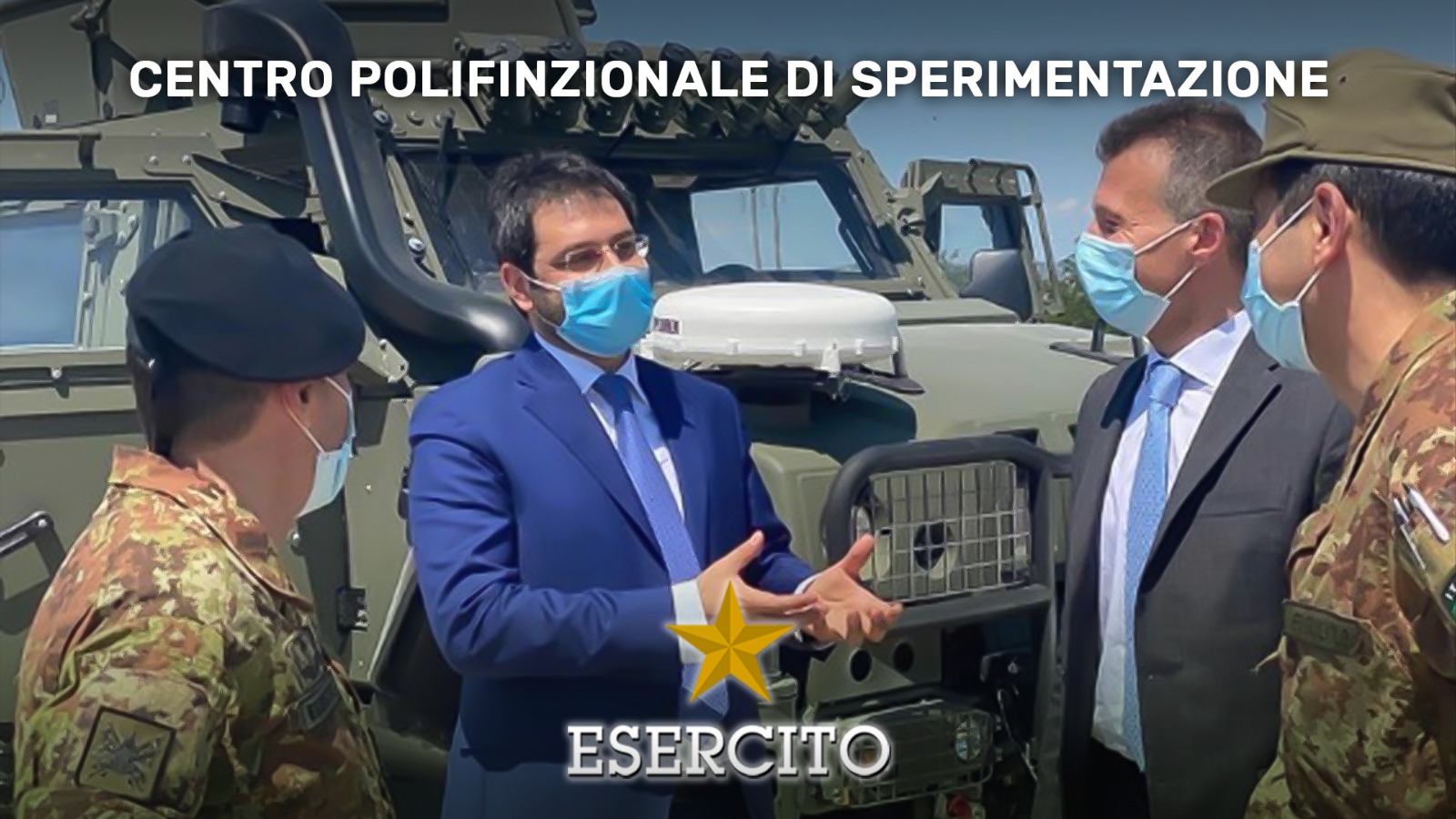 Il Sottosegretario alla Difesa Angelo Tofalo visita il Centro Polifunzionale di Sperimentazione dell'Esercito Italiano