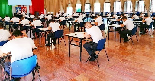 Fine corso Aither della Scuola Navale Militare F. Morosini.