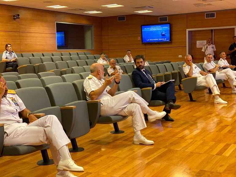 Il Sottosegretario alla Difesa Tofalo visita il CINCNAV