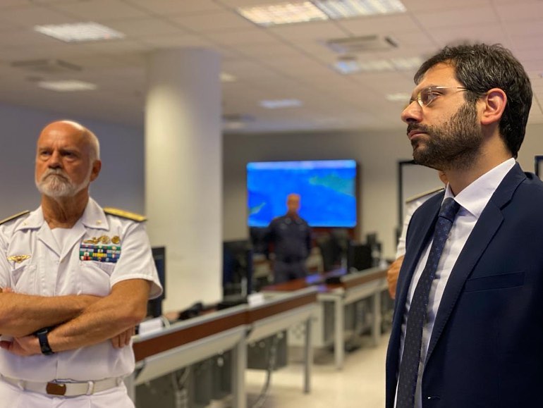 Il Sottosegretario alla Difesa Tofalo visita il CINCNAV