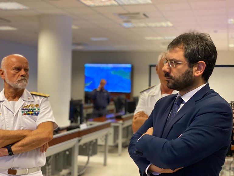 Il Sottosegretario alla Difesa Tofalo visita il CINCNAV