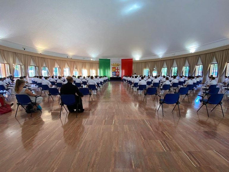 Il Sottosegretario alla Difesa Tofalo in visita alla Scuola Navale Militare Francesco Morosini