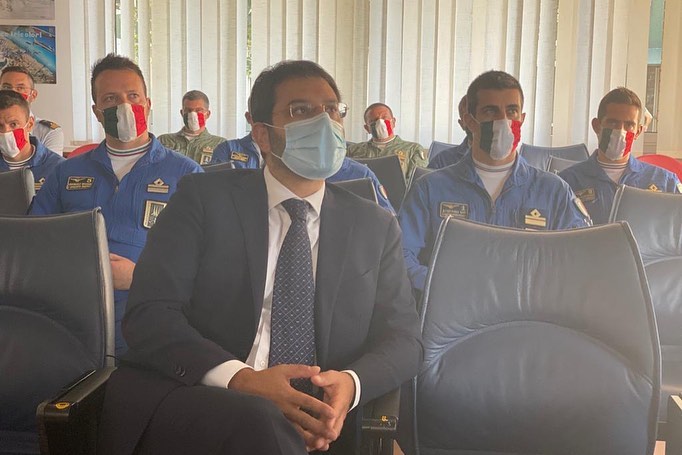 Il Sottosegretario alla Difesa Tofalo visita la Base Aerea di Rivolto