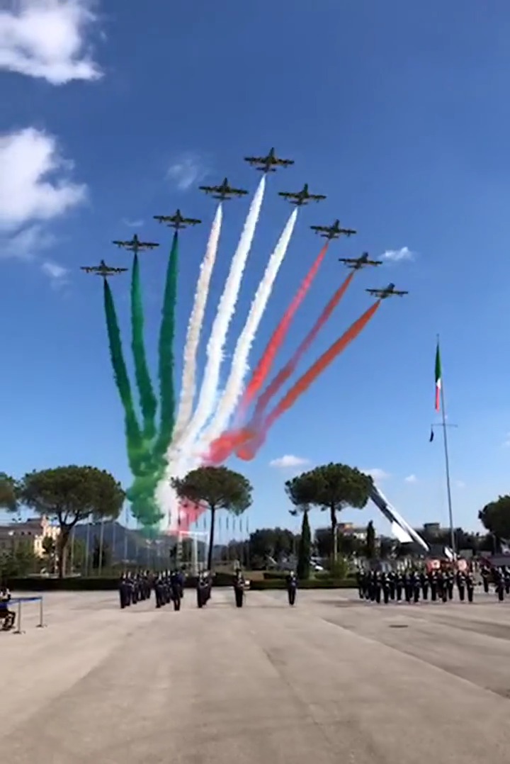 Giuramento allievi Ufficiali del corso Aquila VI Accademia Aeronautica
