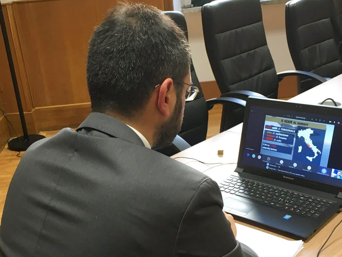Briefing con il Comandante delle Scuole dell’Aeronautica Militare