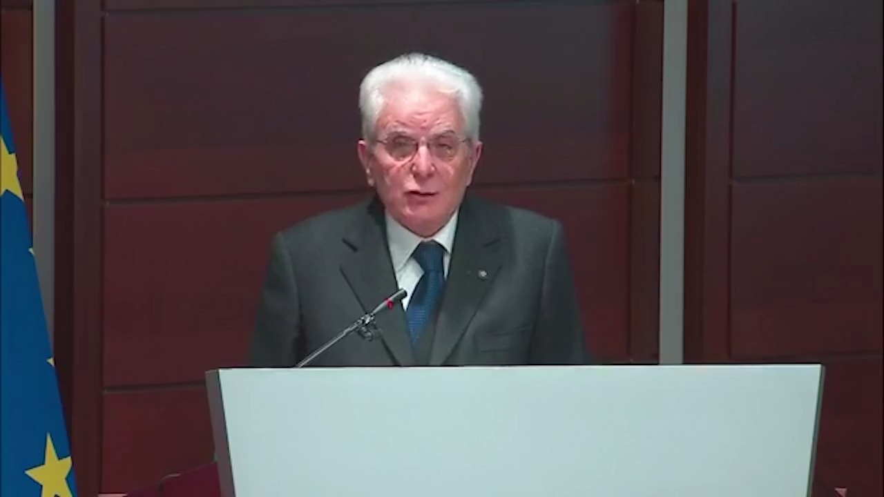 Il Presidente della Repubblica Sergio Mattarella al Comando Operativo di vertice Interforze