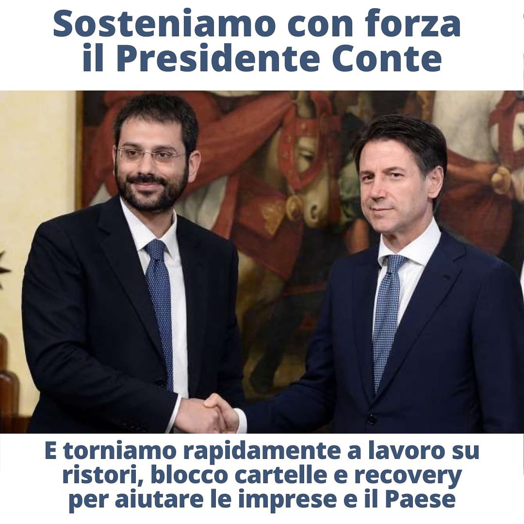 Sosteniamo Conte e facciamo ripartire il Paese!