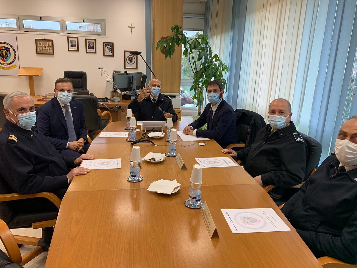 Visita al COR, il Comando per le Operazioni in Rete