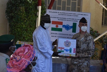 Difesa donati 1000 kit sanitari per parto cesareo all’Ospedale della Repubblica del Niger