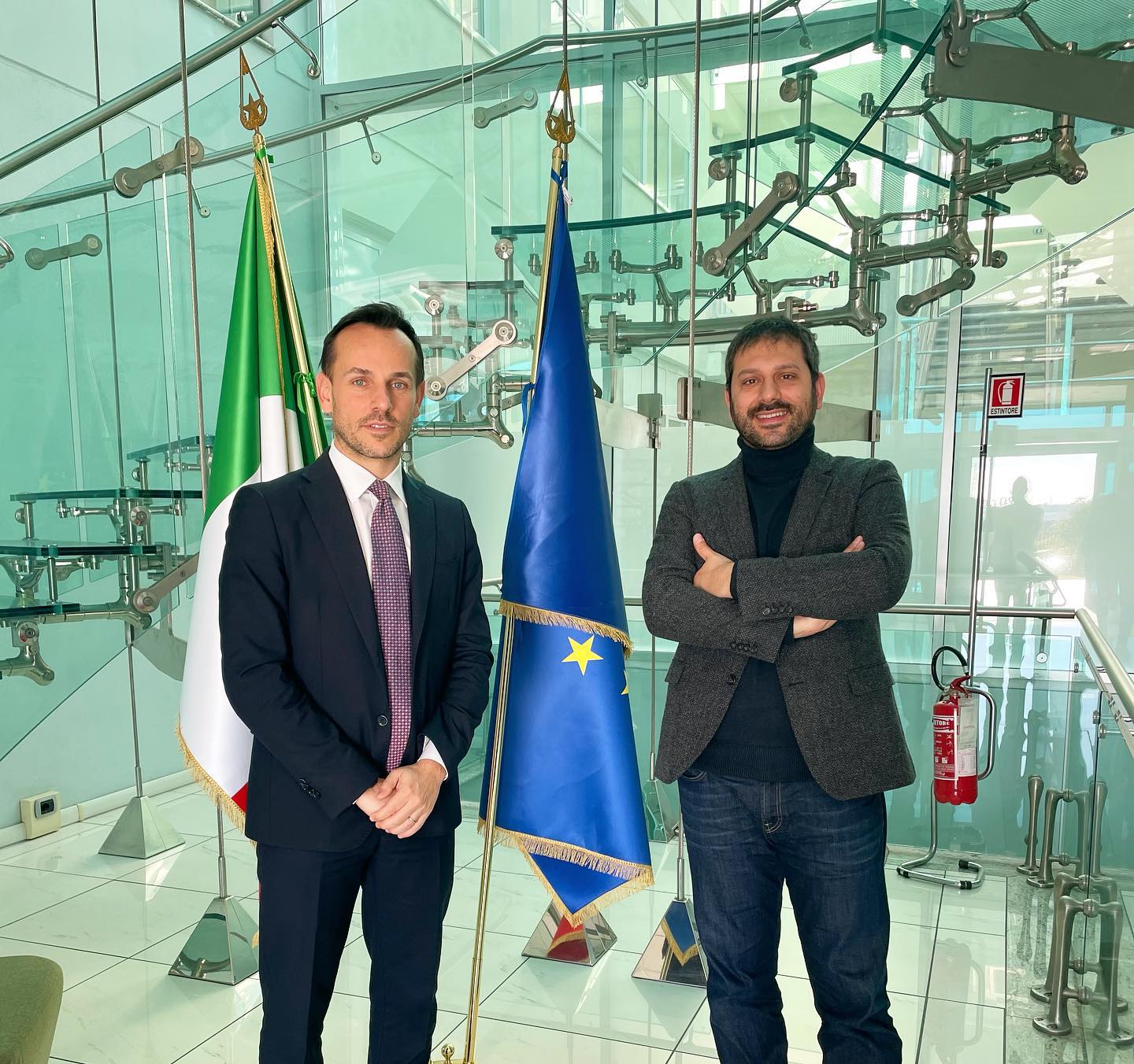 Angelo Tofalo e Fabio Romani alla IPS S.p.A.