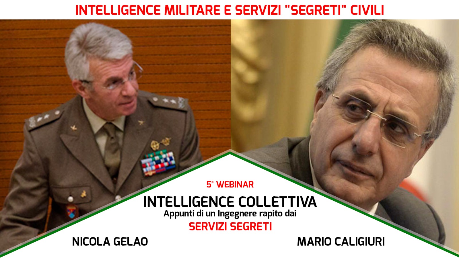 Intelligence militare e Servizi segreti civili - 5° Webinar Intelligence Collettiva