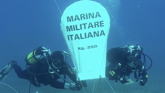 Cagliari rimossi ordigni bellici dai Palombari del Comsubin