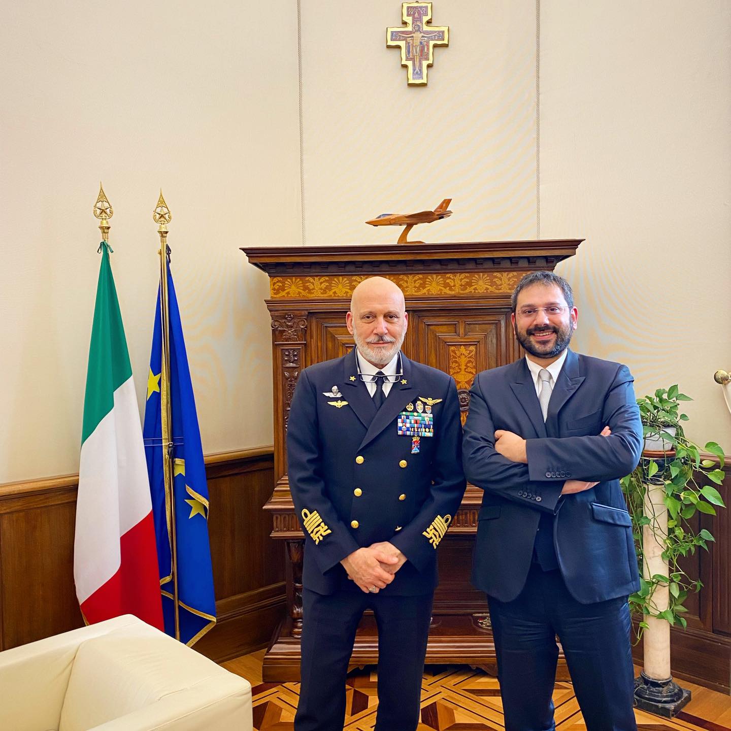 Giuseppe Cavo Dragone - Angelo Tofalo